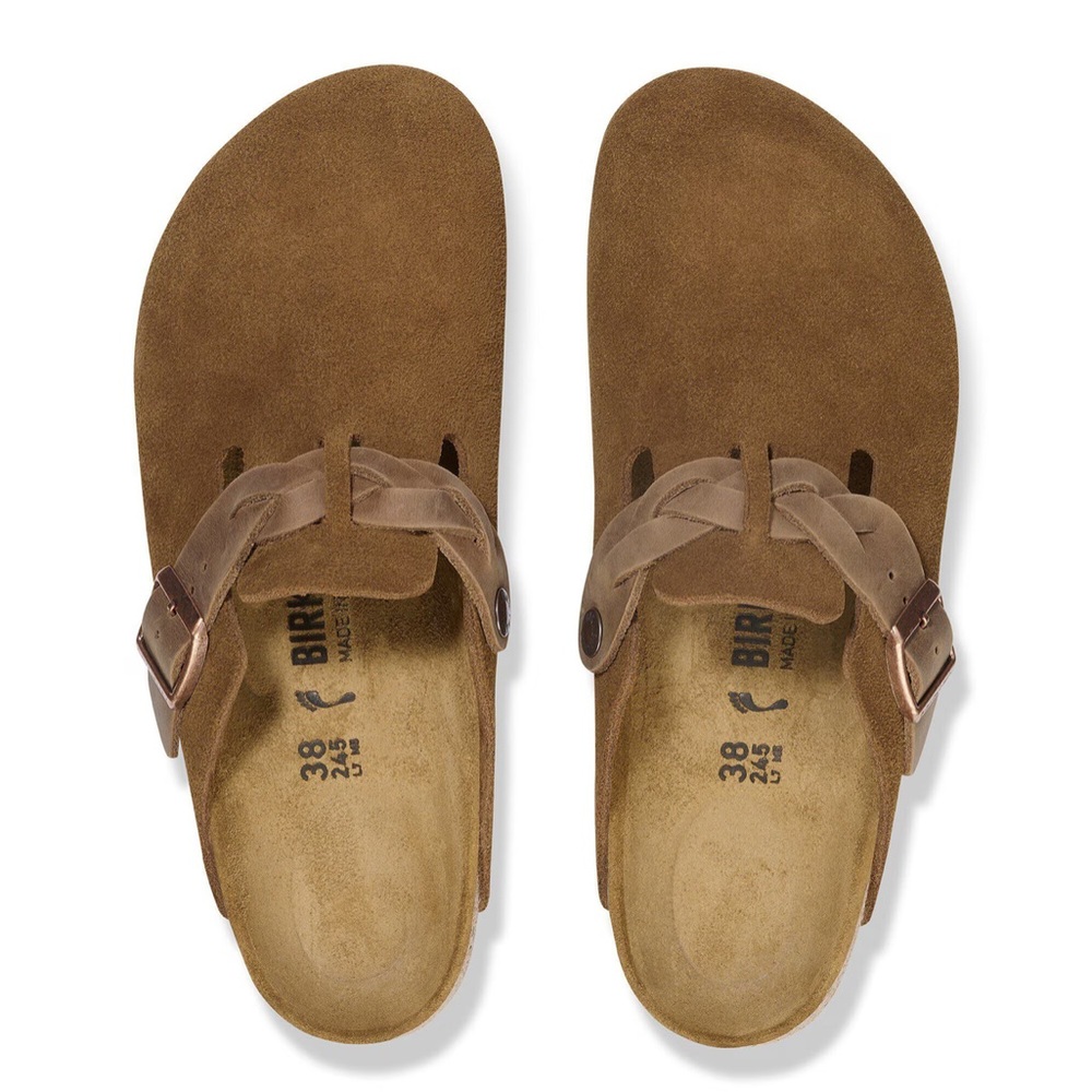 New in Box Birkenstock Braided Boston Mink 40 - Picture 2 of 10